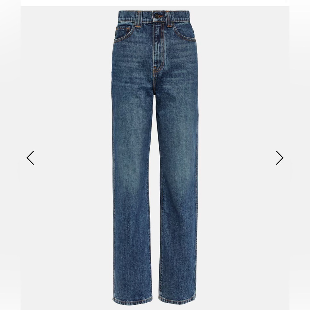 KHAITE High Rise Jeans